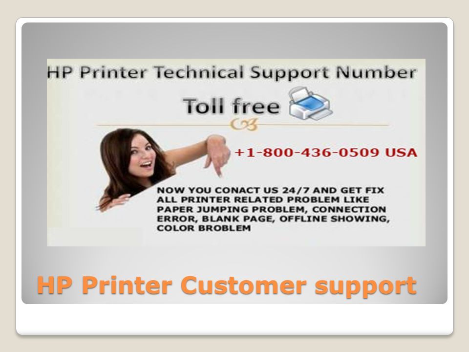 HP Printer Customer support