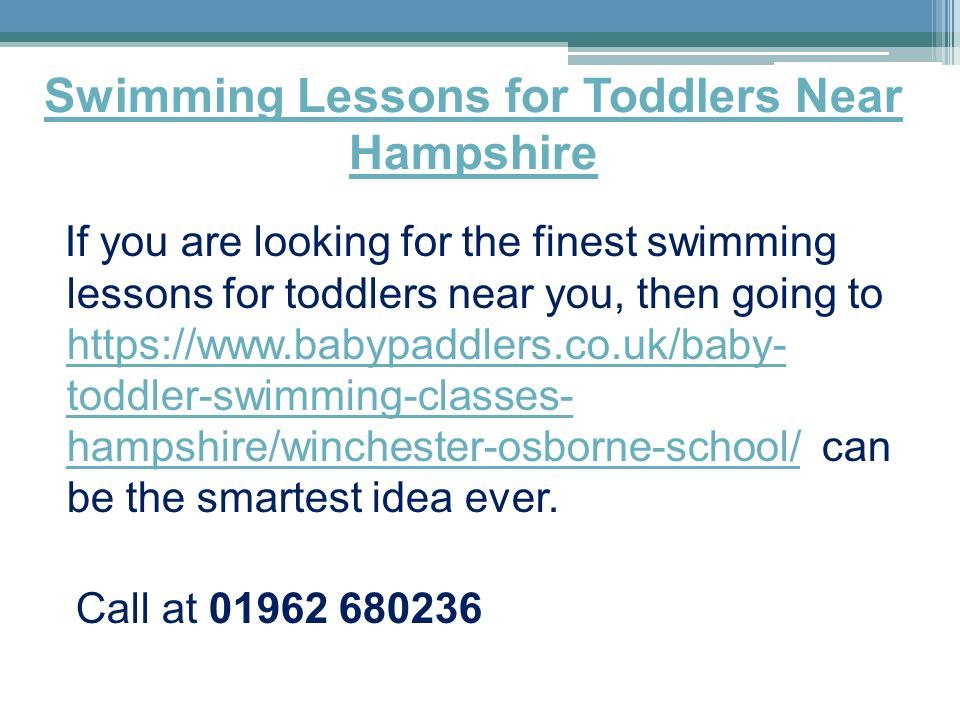 Swimming Lessons for Toddlers Near Hampshire If you are looking for the finest swimming lessons for toddlers near you, then going to   toddler-swimming-classes- hampshire/winchester-osborne-school/ can be the smartest idea ever.