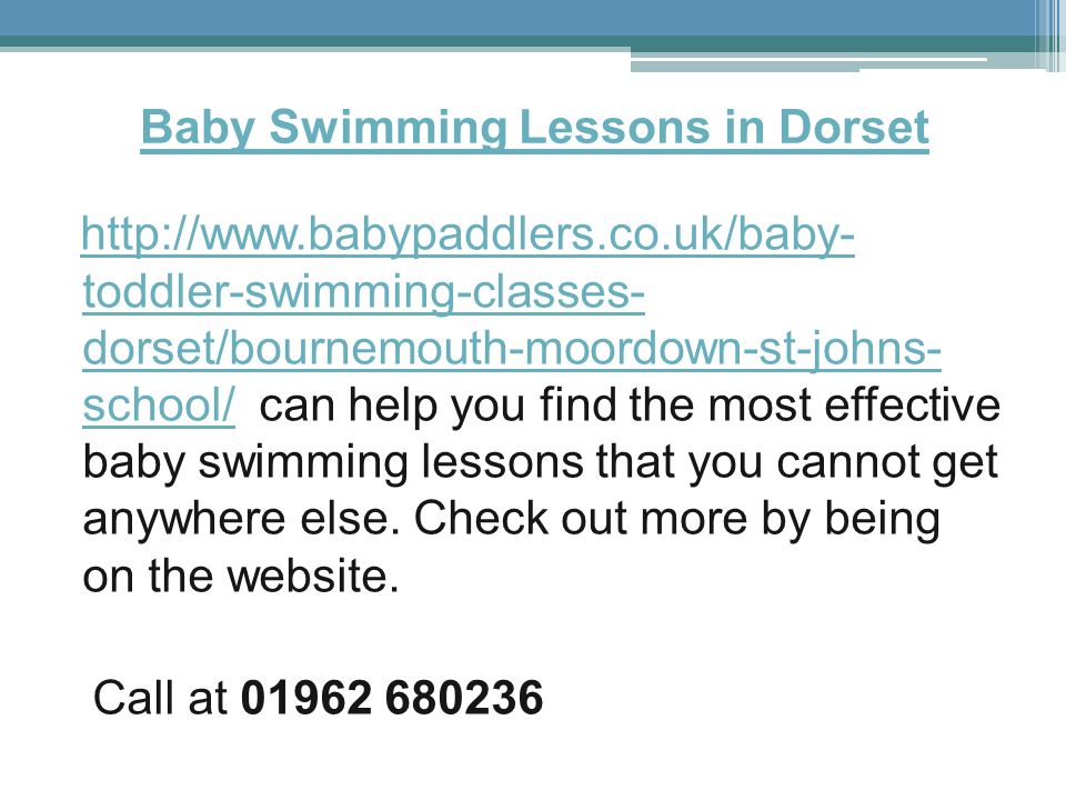 Baby Swimming Lessons in Dorset   toddler-swimming-classes- dorset/bournemouth-moordown-st-johns- school/ can help you find the most effective baby swimming lessons that you cannot get anywhere else.