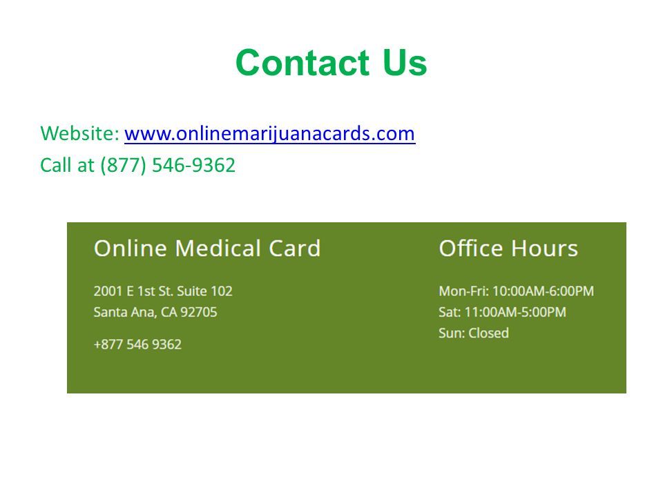 Contact Us Website:   Call at (877)