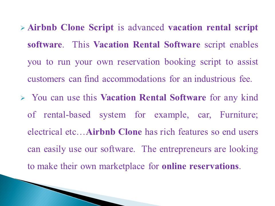  Airbnb Clone Script is advanced vacation rental script software.