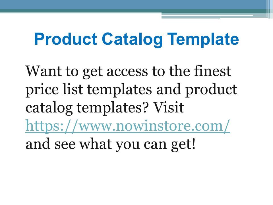 Product Catalog Template Want to get access to the finest price list templates and product catalog templates.