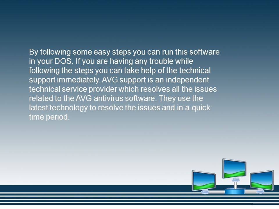 By following some easy steps you can run this software in your DOS.