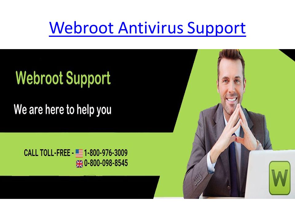 Webroot Antivirus Support