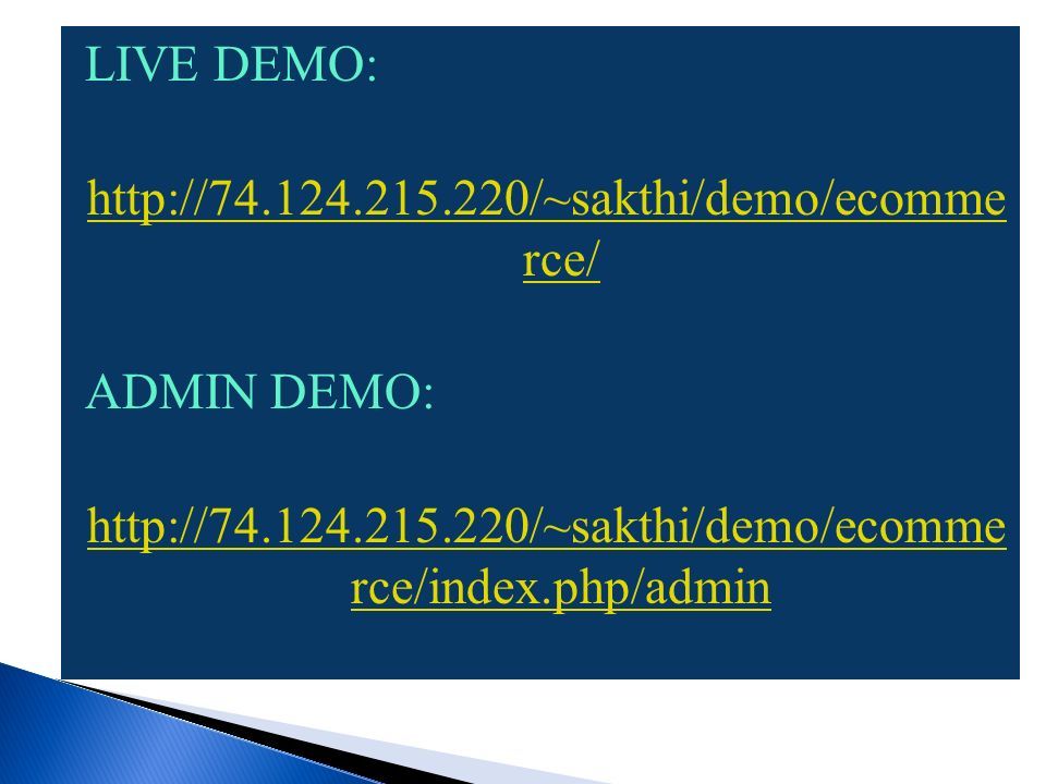 LIVE DEMO:   rce/ ADMIN DEMO:   rce/index.php/admin