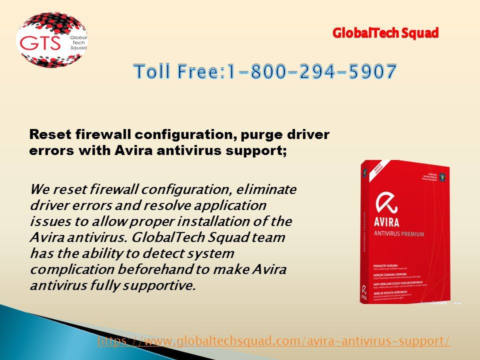 Reset firewall configuration, purge driver errors with Avira antivirus support; We reset firewall configuration, eliminate driver errors and resolve application issues to allow proper installation of the Avira antivirus.