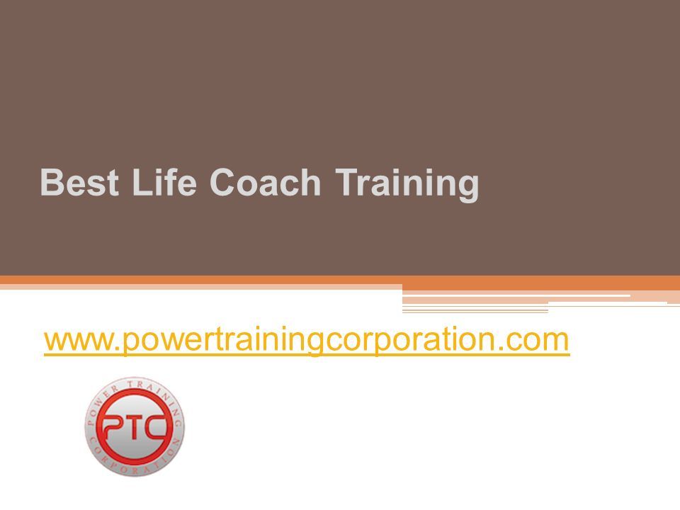 Best Life Coach Training