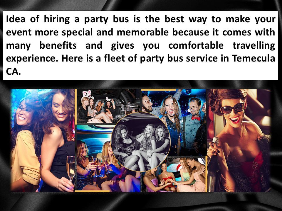 Idea of hiring a party bus is the best way to make your event more special and memorable because it comes with many benefits and gives you comfortable travelling experience.