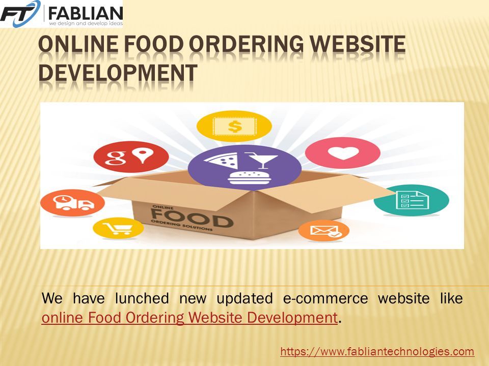 We have lunched new updated e-commerce website like online Food Ordering Website Development.