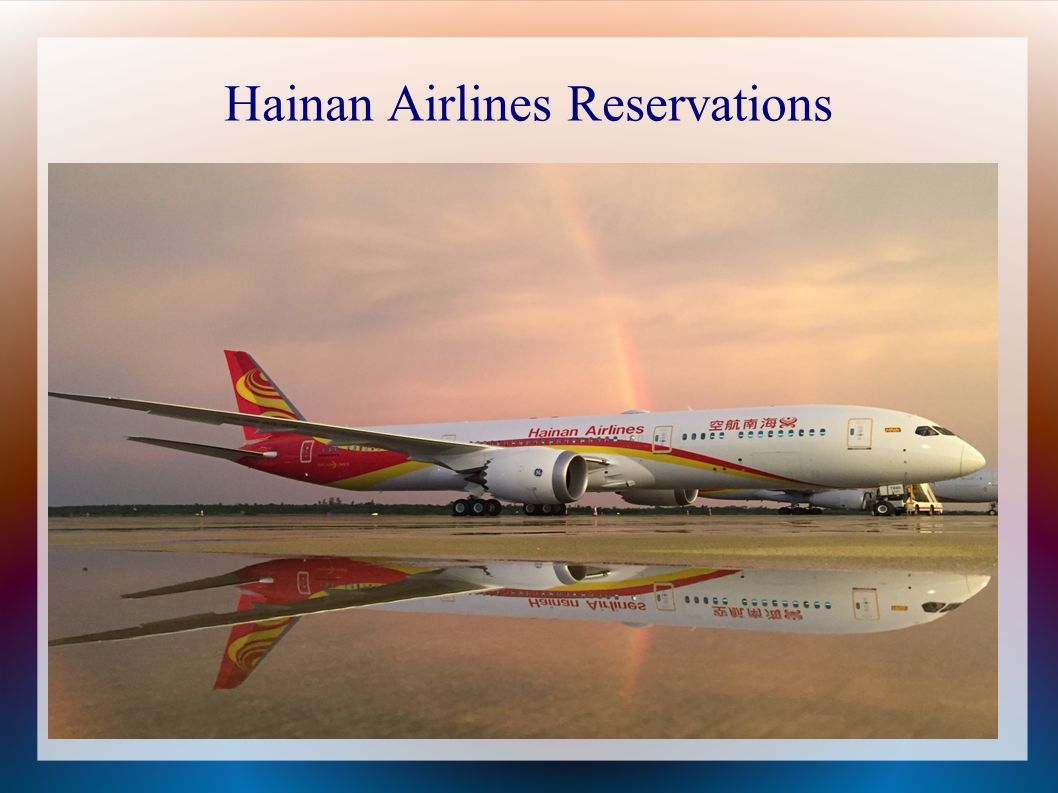Hainan Airlines Reservations