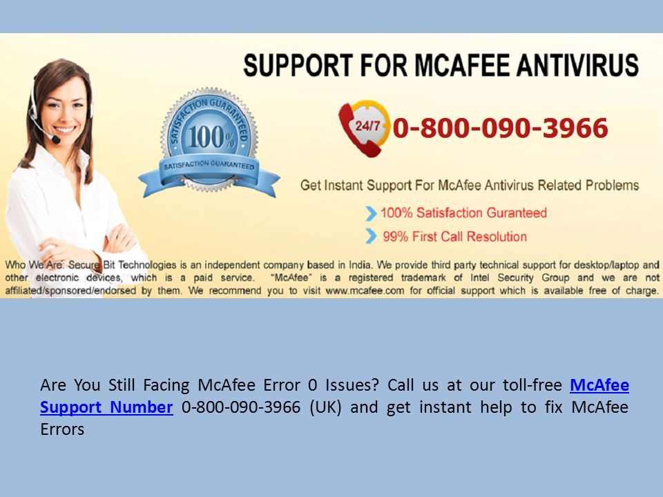 Are You Still Facing McAfee Error 0 Issues.