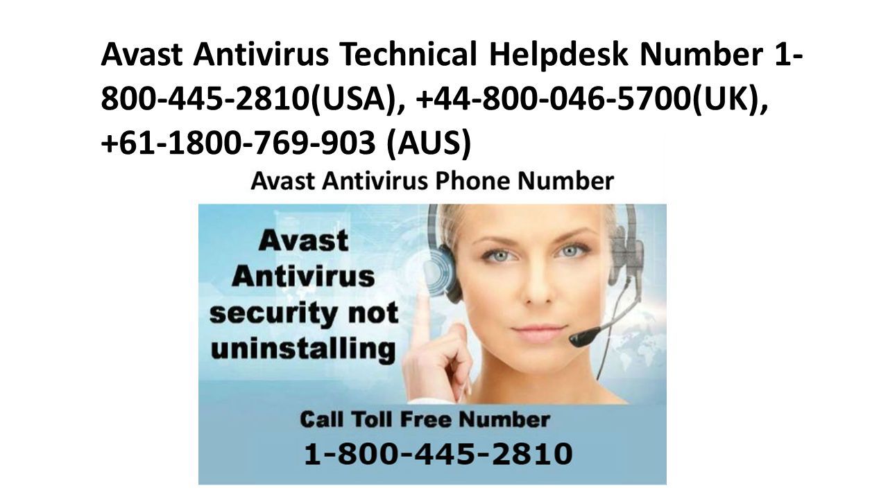 Avast Antivirus Technical Helpdesk Number (USA), (UK), (AUS)