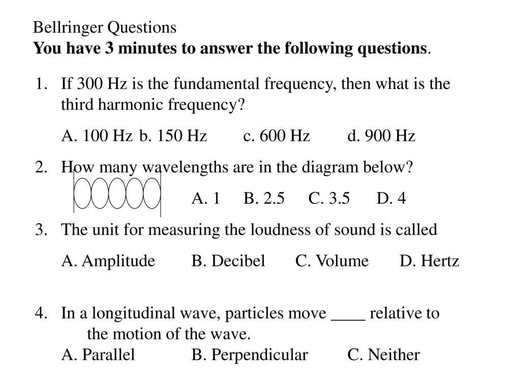 Waves Sound Review Level Physics Waves Sound Review Level Physics