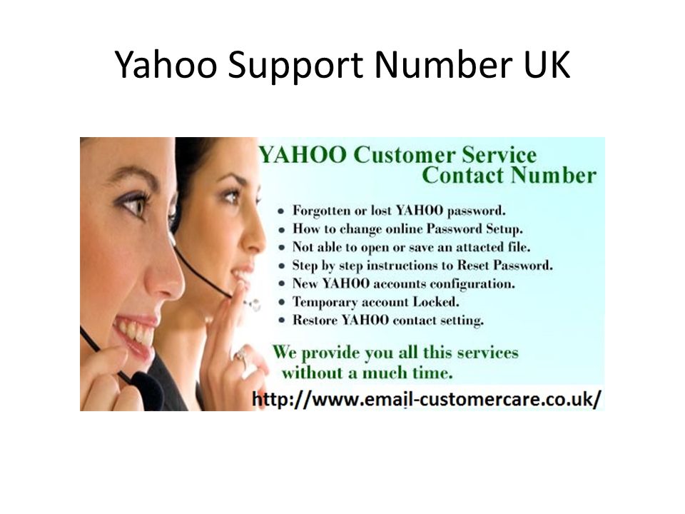 Yahoo Support Number UK