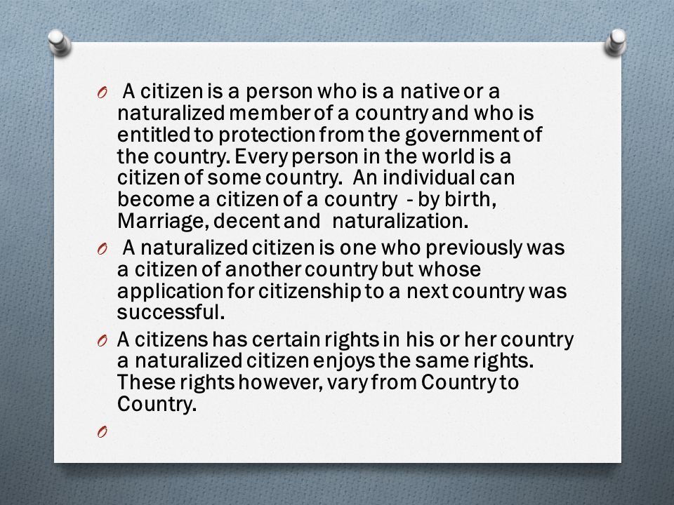 JSCE CIVICS LEVEL 4 Citizenship Who is a citizen? O The word 'citizen' is  derived from the Latin 'civis' meaning 'a citizen'. - ppt download