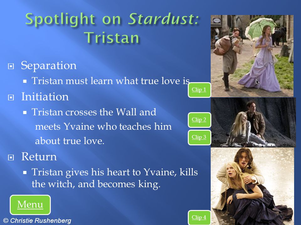 Separation Tristan must learn what true love is.