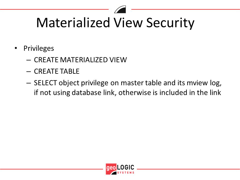 Oracle Materialized Views for Replication COUG Presentation, Feb 20, 2014  Jane Lamont, - ppt download