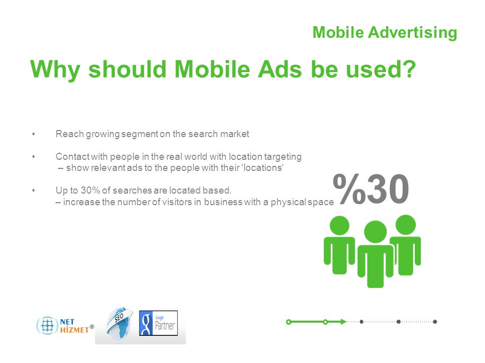 Mobil Reklamcılıkile hareket halindeki insanlara ulaşın Why should Mobile Ads be used.