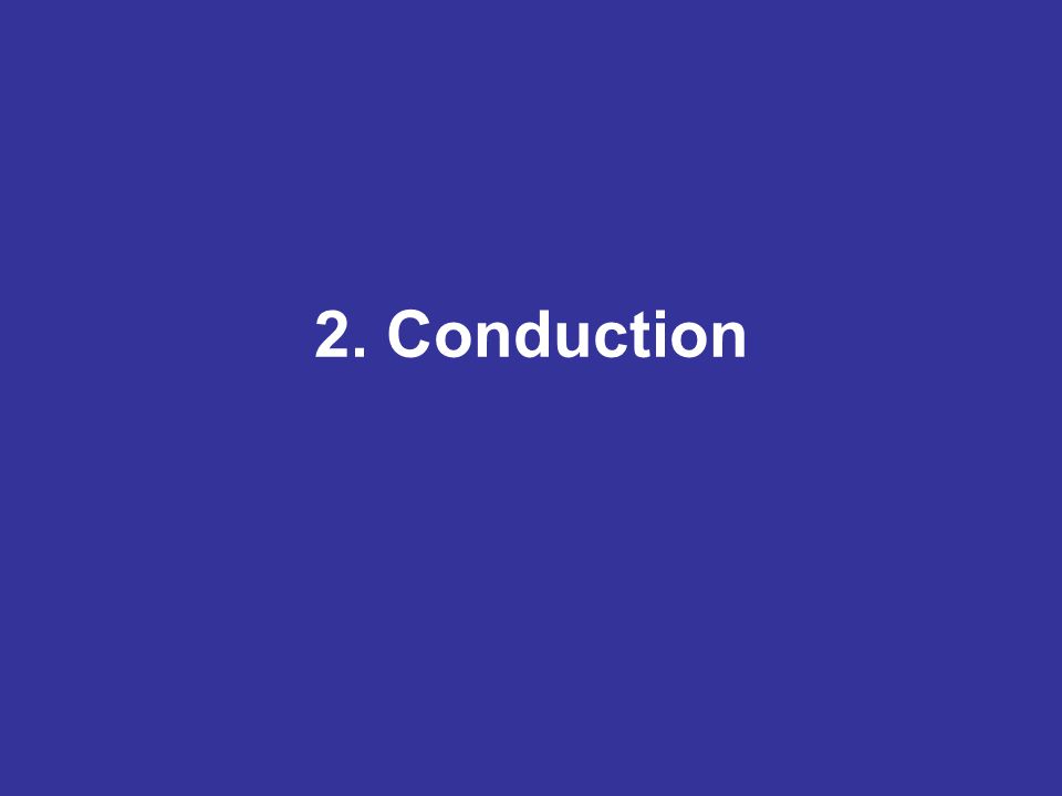 2. Conduction