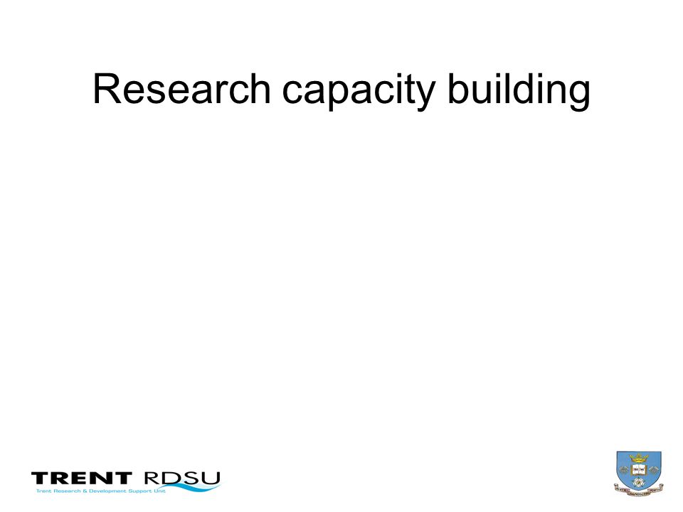 Research capacity building