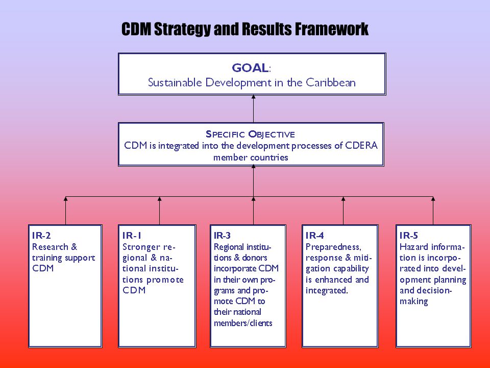 CDM Strategy and Results Framework
