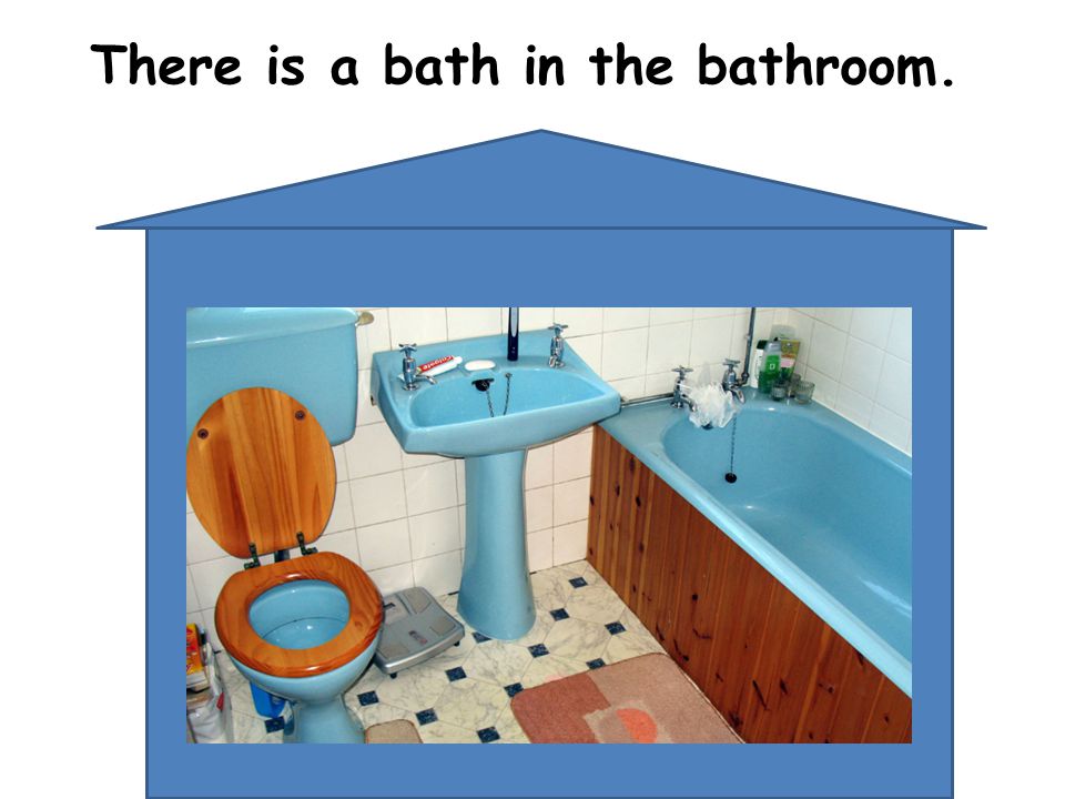 There is a bath in the bathroom.