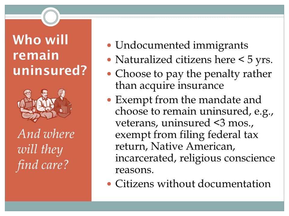 Who will remain uninsured. And where will they find care.