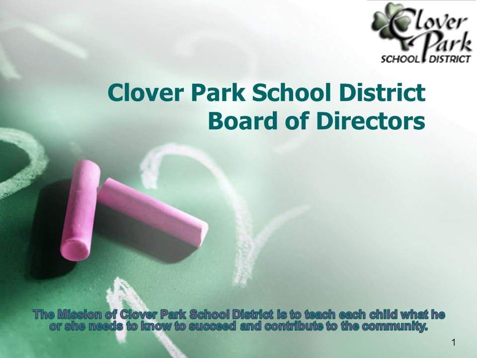 Clover Park School District Board of Directors 1