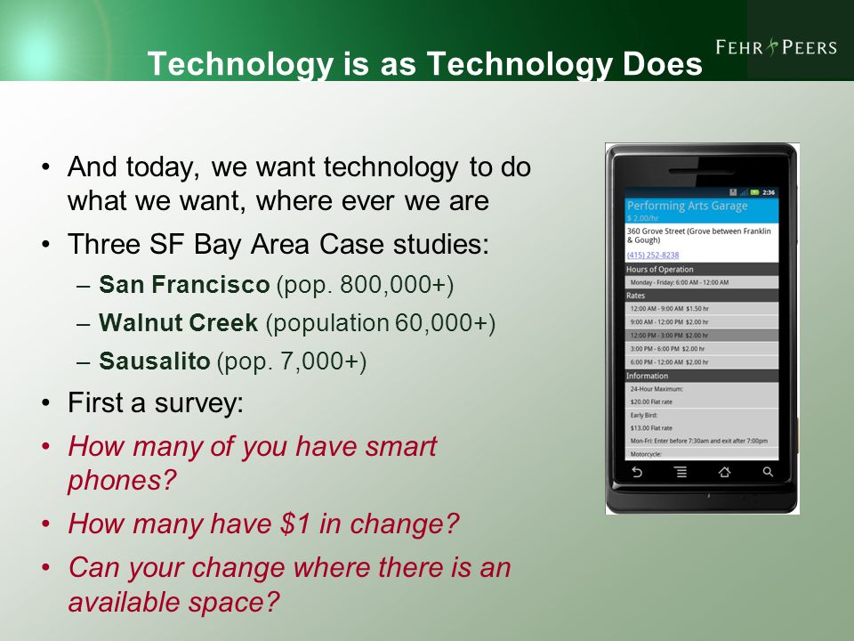 Smart Parking Tools Technology And Techniques Or The