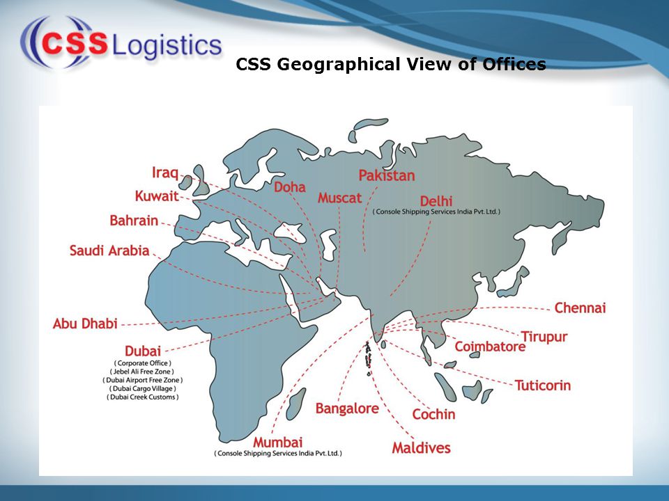 CSS Geographical View of Offices 6/13/20144