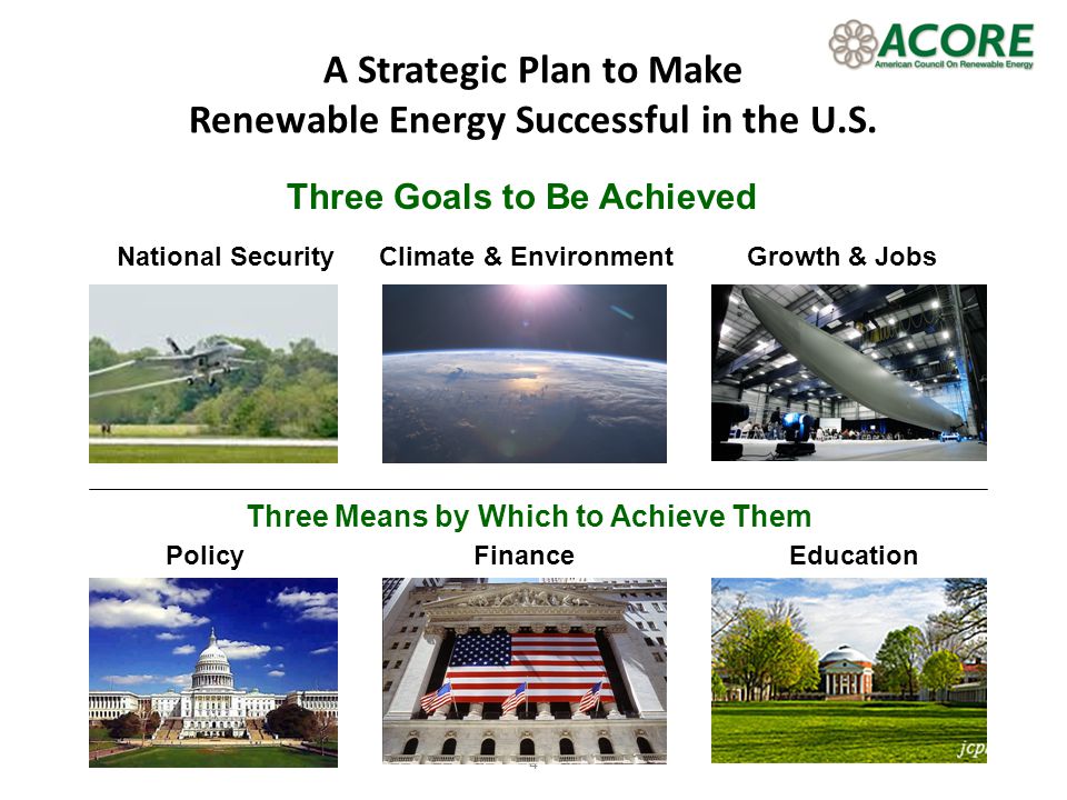 4 A Strategic Plan to Make Renewable Energy Successful in the U.S.