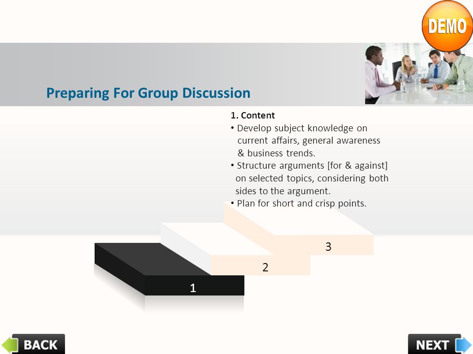Preparing For Group Discussion