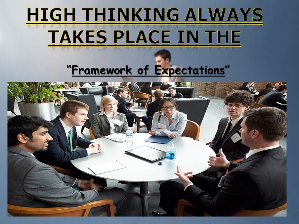 Framework of ExpectationsFramework of Expectations