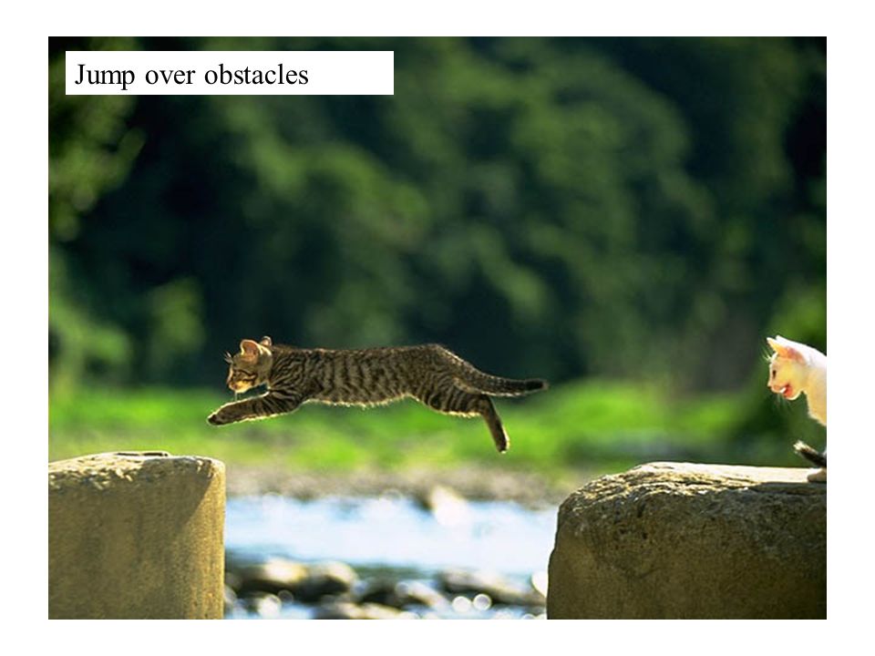Jump over obstacles