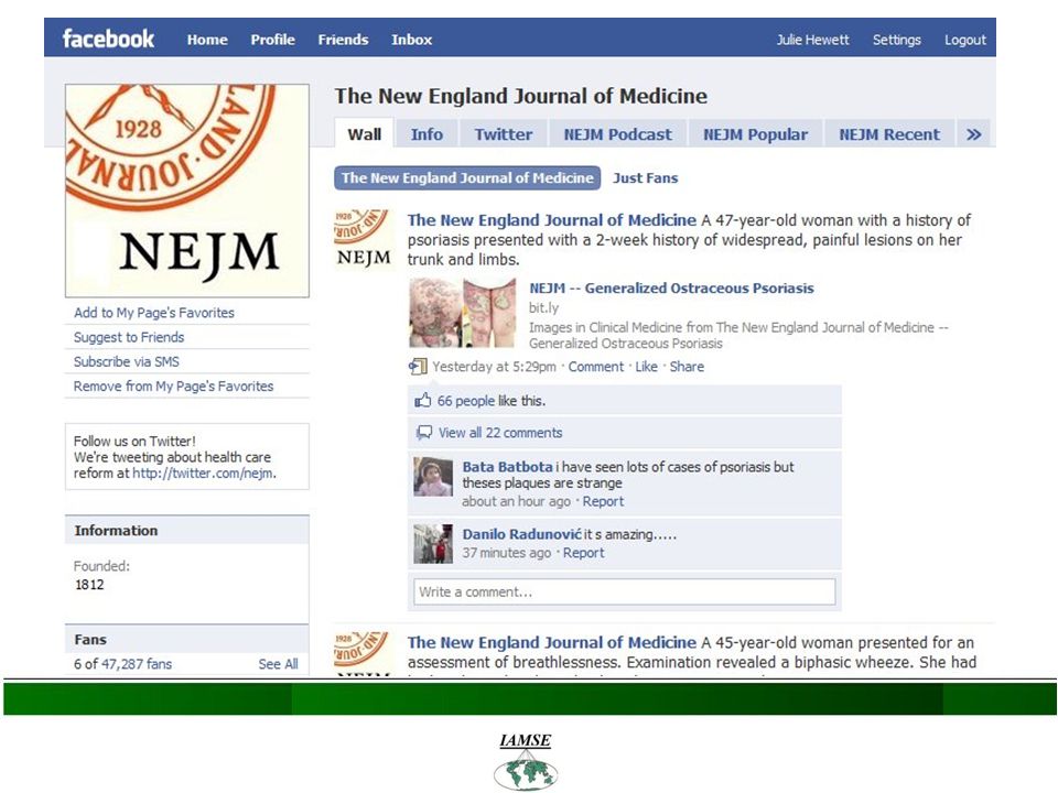 Facebook in Medical Education