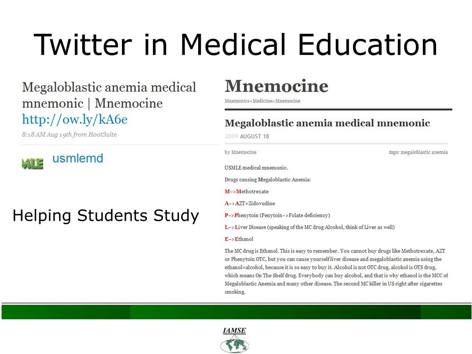 Twitter in Medical Education Helping Students Study