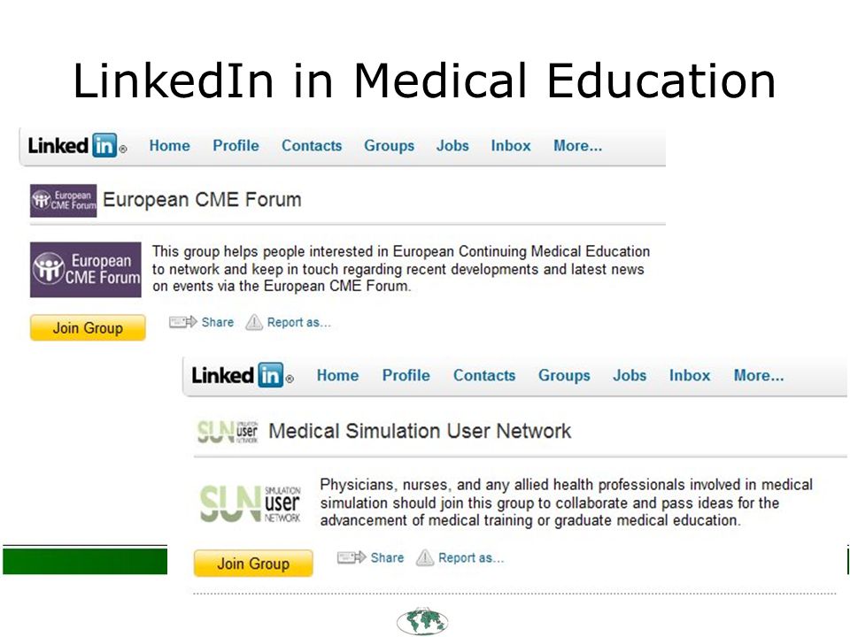 LinkedIn in Medical Education