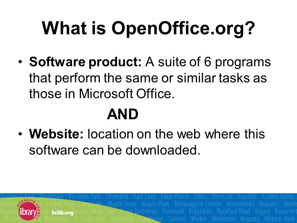 What is OpenOffice.org.