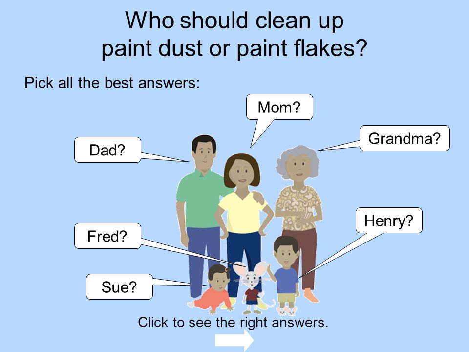 Cleaning up lead is a job for adults