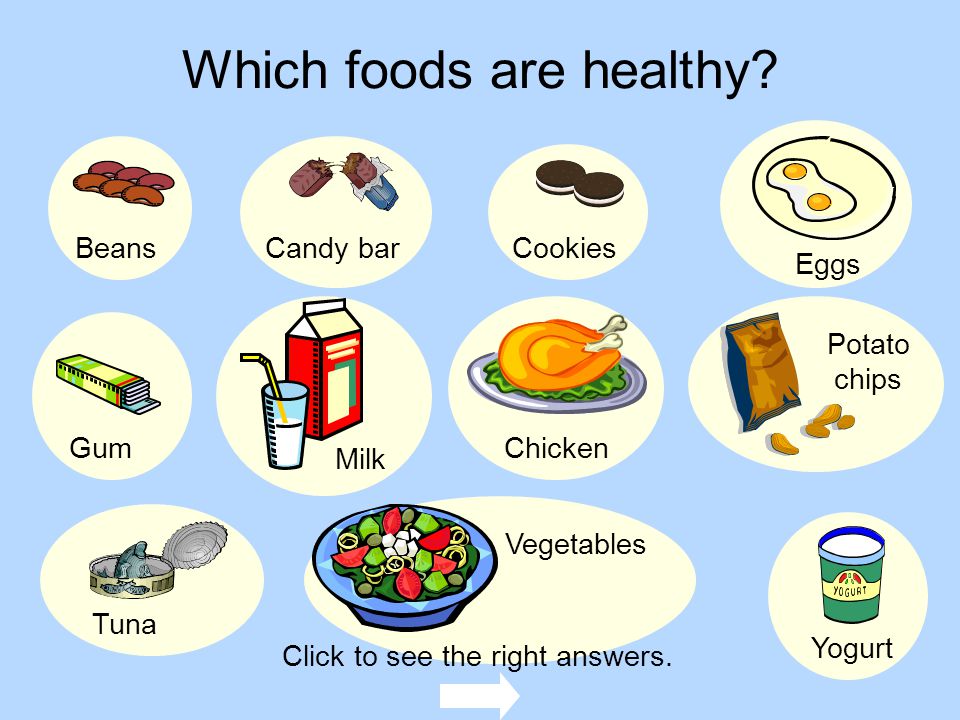 Foods that keep kids healthy