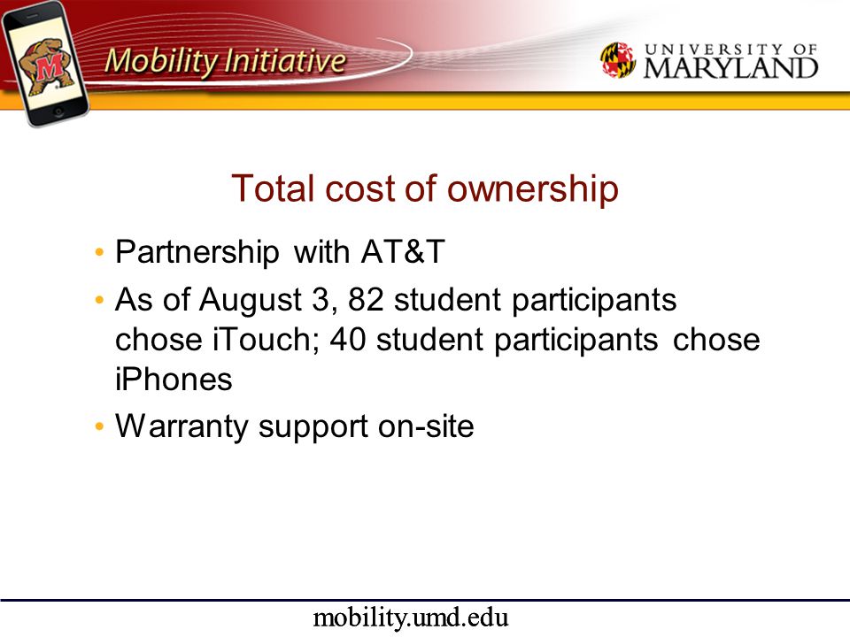 Mobility Umd Edu Incorporating Mobility Technology Into The Campus