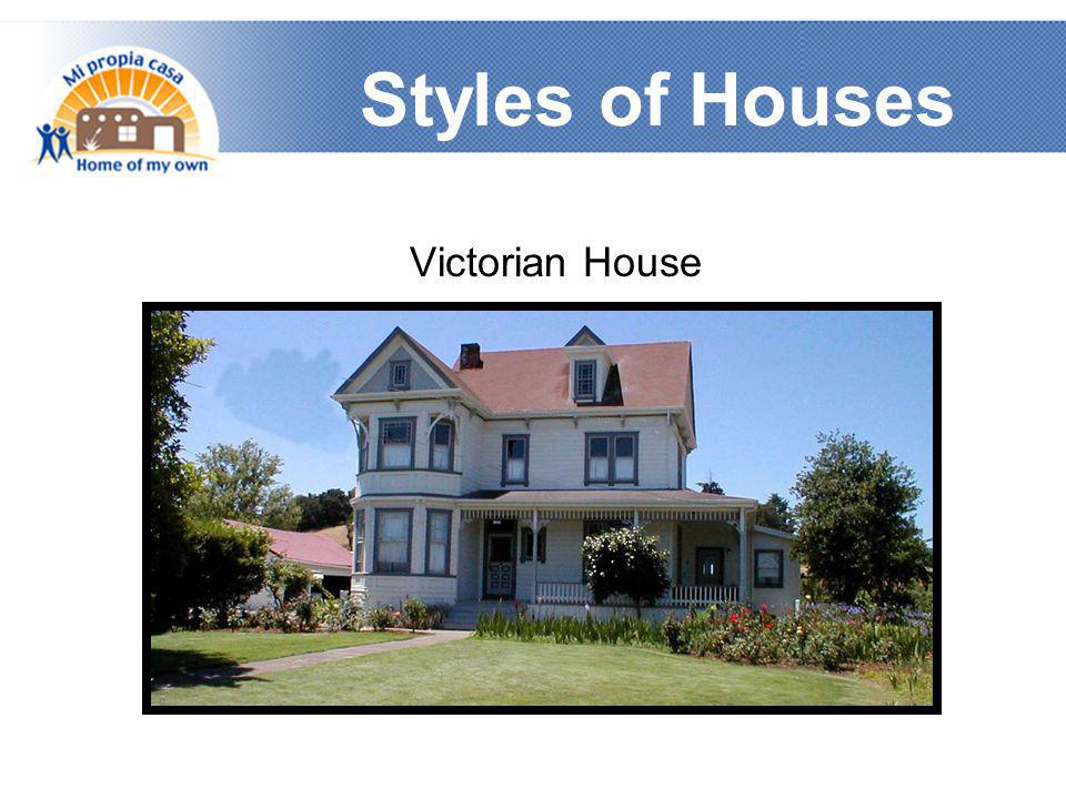 Styles of Houses Victorian House