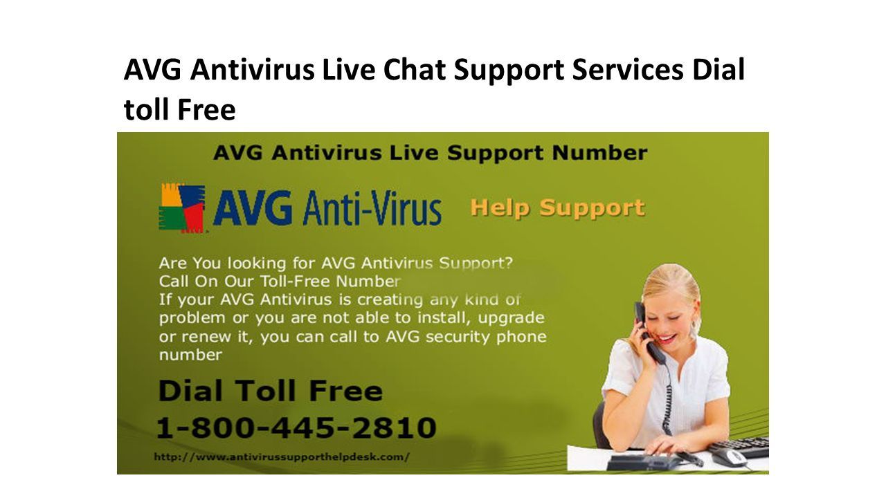 AVG Antivirus Live Chat Support Services Dial toll Free