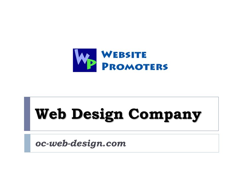 Web Design Company oc-web-design.com