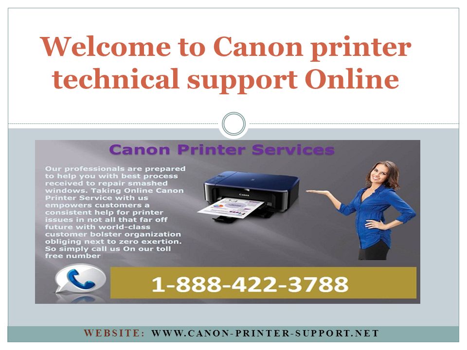 WEBSITE :   Welcome to Canon printer technical support Online