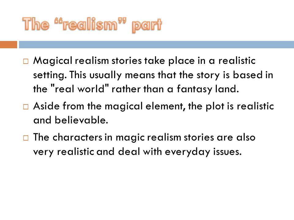 how to write a magical realist story