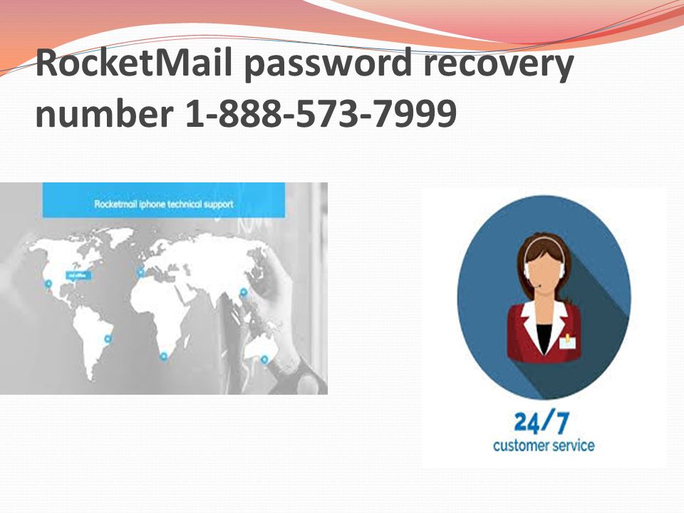 RocketMail password recovery number