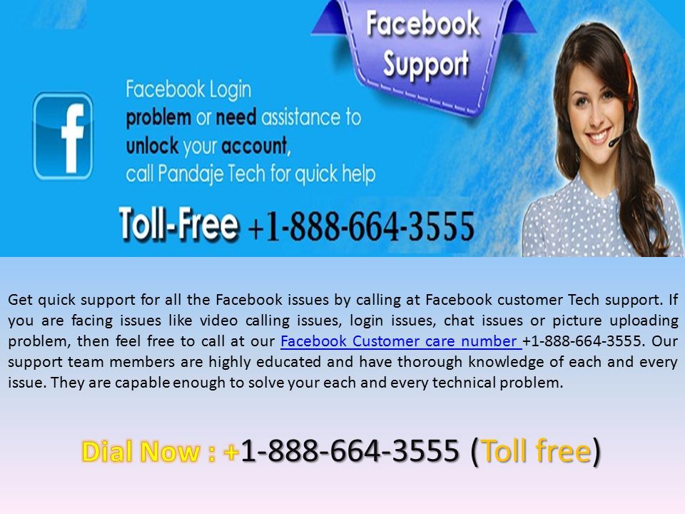 Get quick support for all the Facebook issues by calling at Facebook customer Tech support.