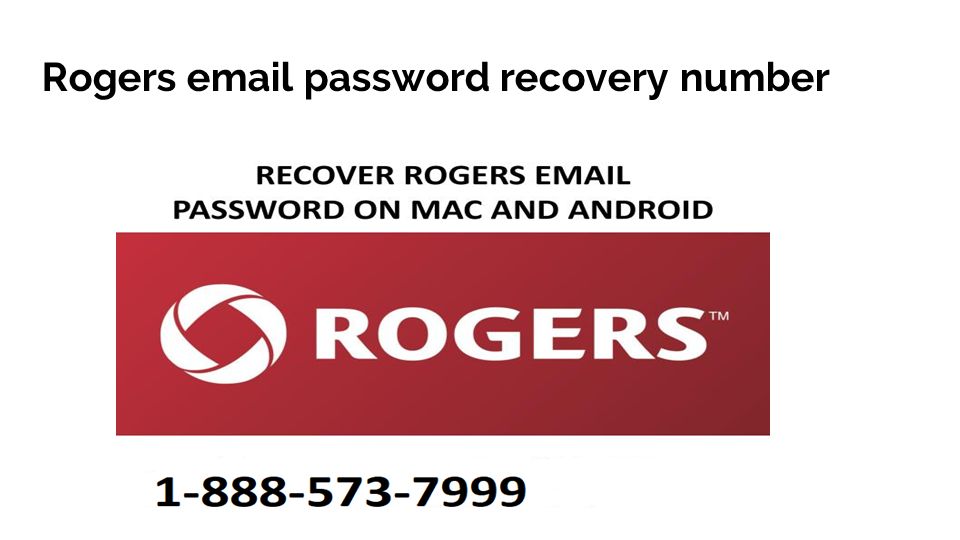 Rogers  password recovery number