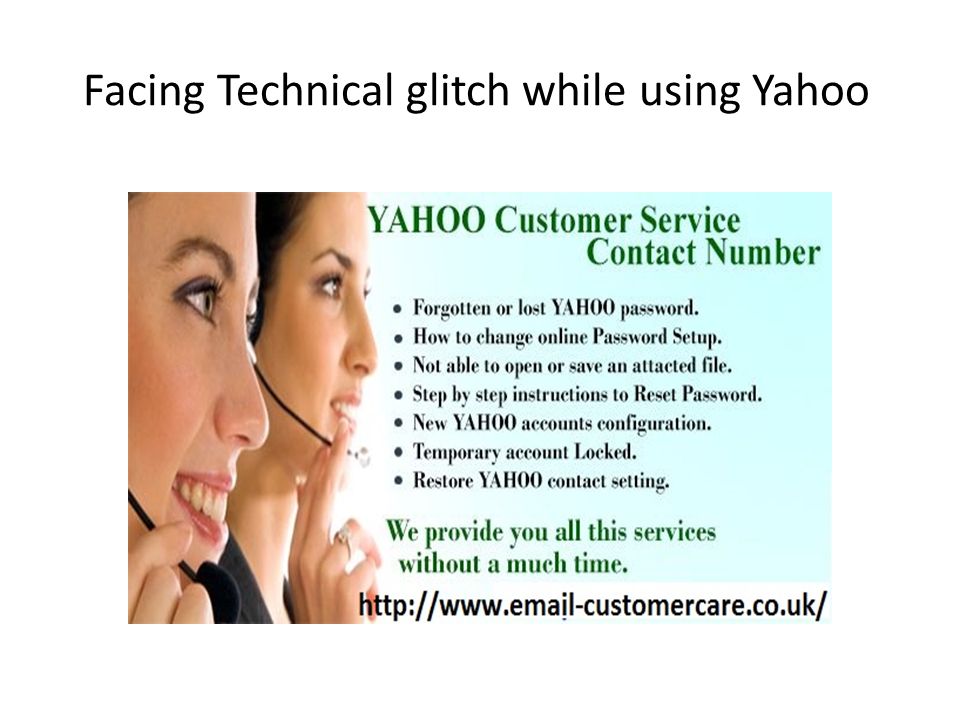 Facing Technical glitch while using Yahoo